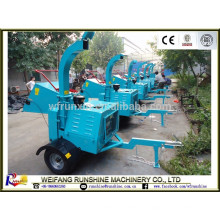 CE certificate DWC-22 diesel powered wood chipping machine